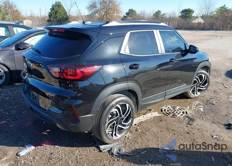 2025 Chevrolet Trailblazer Fwd Rs из США, поврежденный, VIN KL79MTSL5SB043970